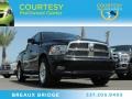 2009 Brilliant Black Crystal Pearl Dodge Ram 1500 Sport Crew Cab  photo #1