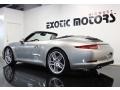 2012 Platinum Silver Metallic Porsche 911 Carrera S Cabriolet  photo #7