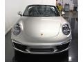 2012 Platinum Silver Metallic Porsche 911 Carrera S Cabriolet  photo #15