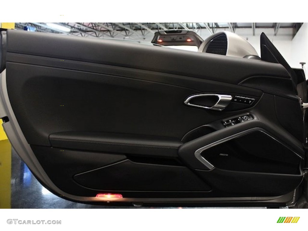 2012 Porsche 911 Carrera S Cabriolet Black Door Panel Photo #83811337
