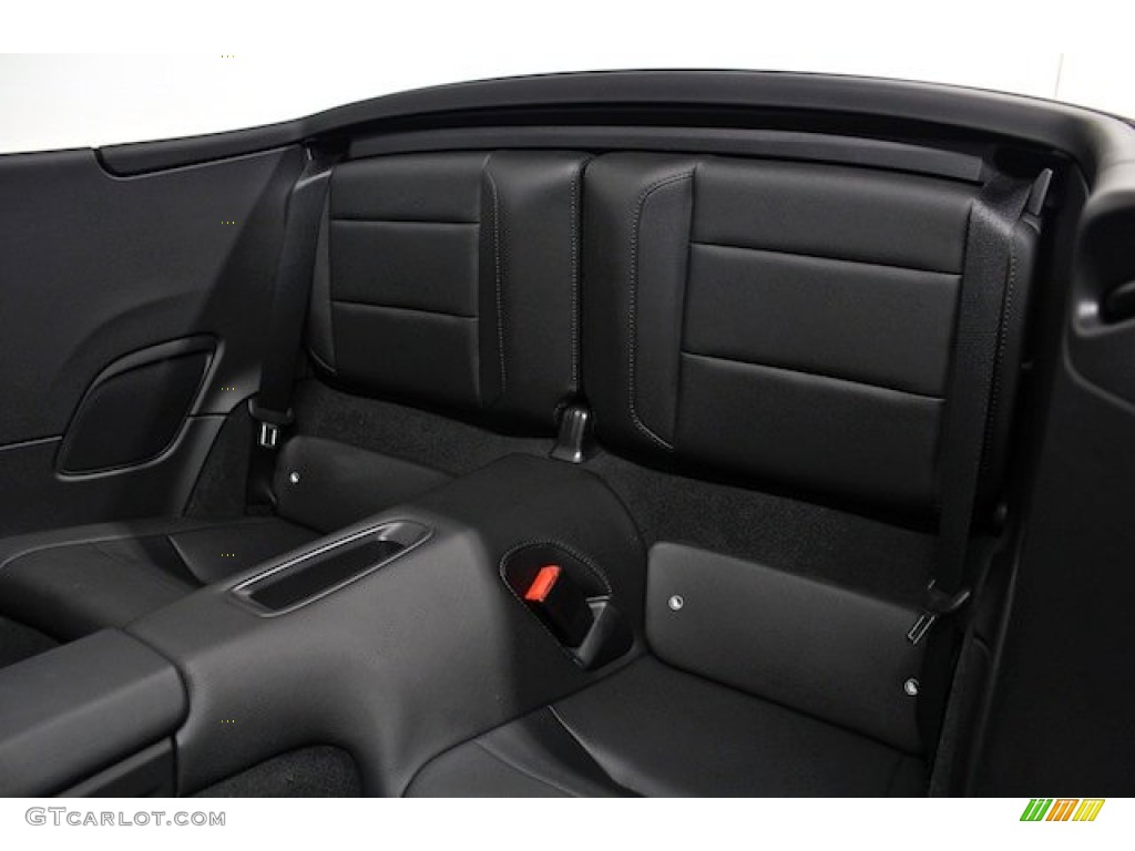 Black Interior 2012 Porsche 911 Carrera S Cabriolet Photo #83811512
