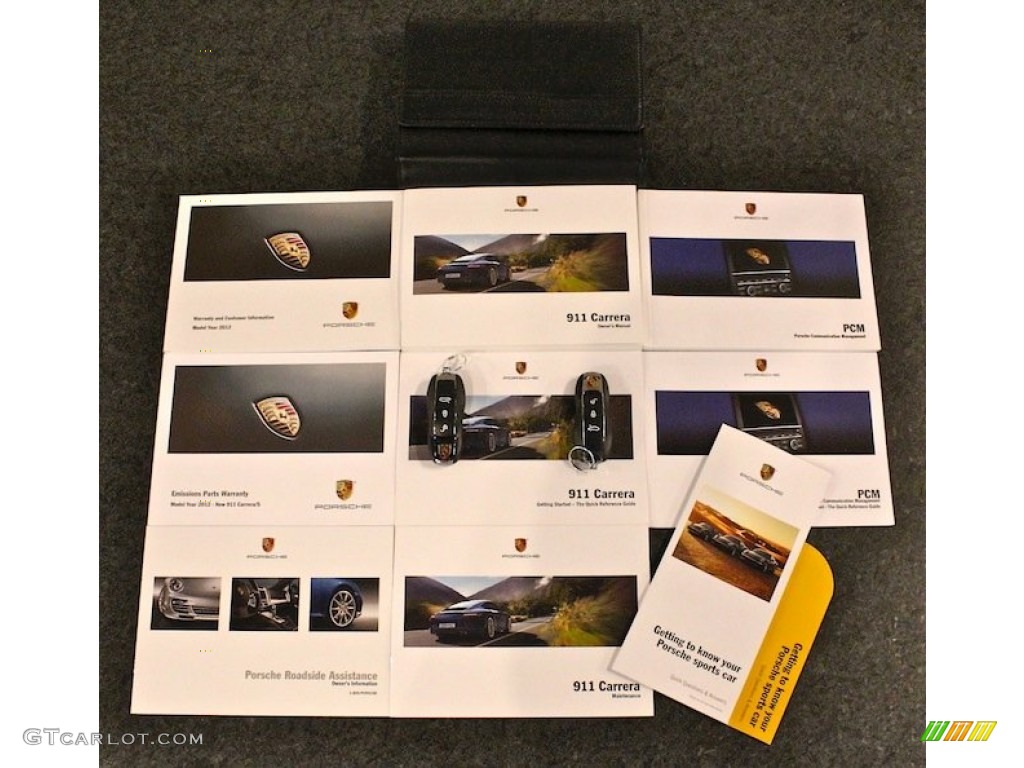 2012 Porsche 911 Carrera S Cabriolet Books/Manuals Photos