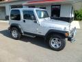 Bright Silver Metallic - Wrangler Rubicon 4x4 Photo No. 8