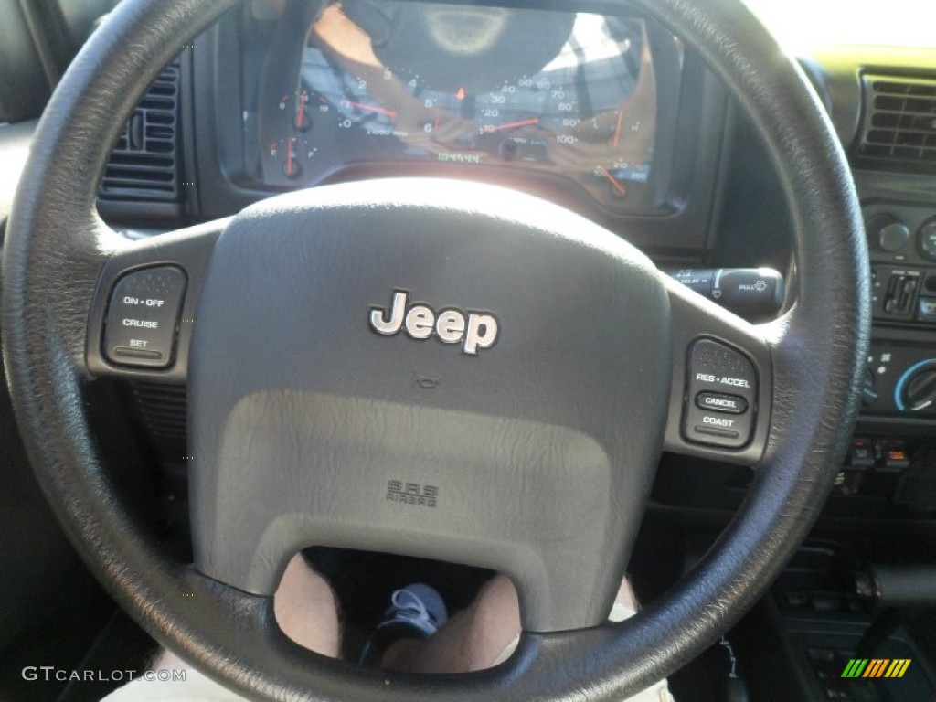 2004 Wrangler Rubicon 4x4 - Bright Silver Metallic / Dark Slate Gray photo #20