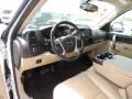 2011 GMC Sierra 1500 Ebony/Light Cashmere Interior Prime Interior Photo
