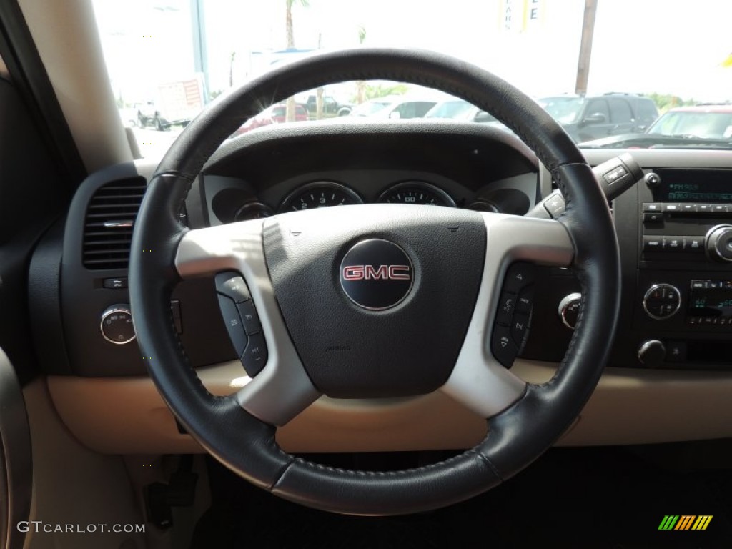 2011 GMC Sierra 1500 SLE Crew Cab 4x4 Steering Wheel Photos