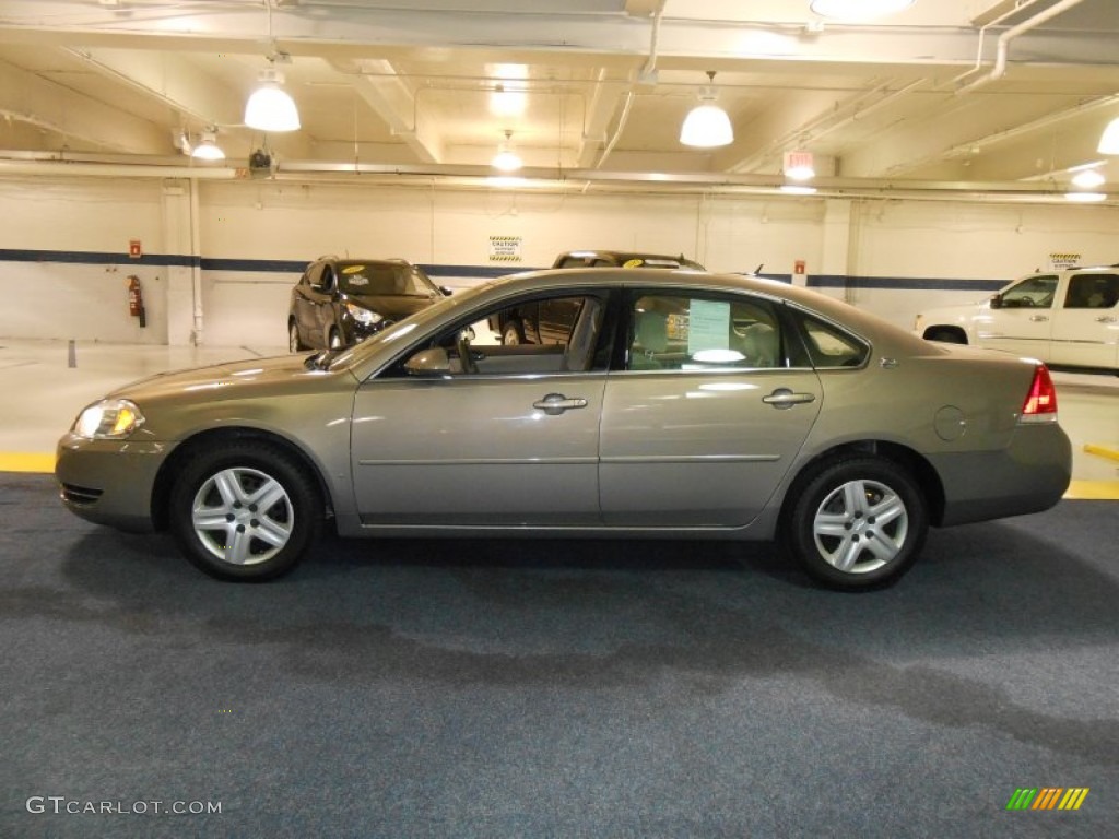 2007 Impala LS - Amber Bronze Metallic / Neutral Beige photo #8
