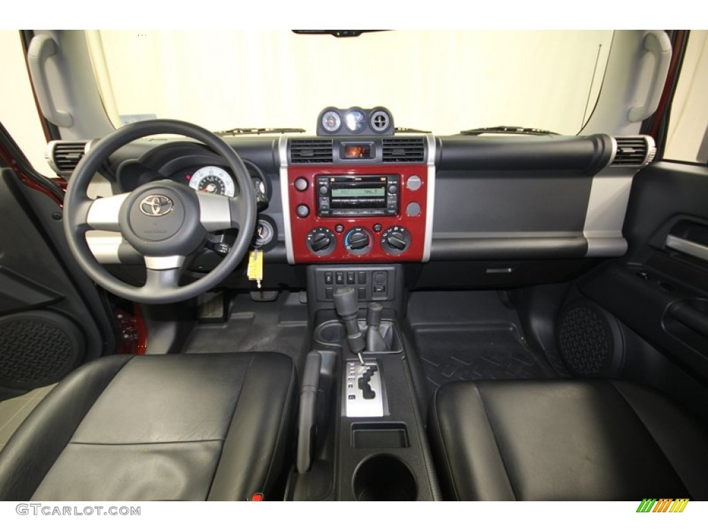 2010 Toyota FJ Cruiser 4WD Dark Charcoal Dashboard Photo #83813281