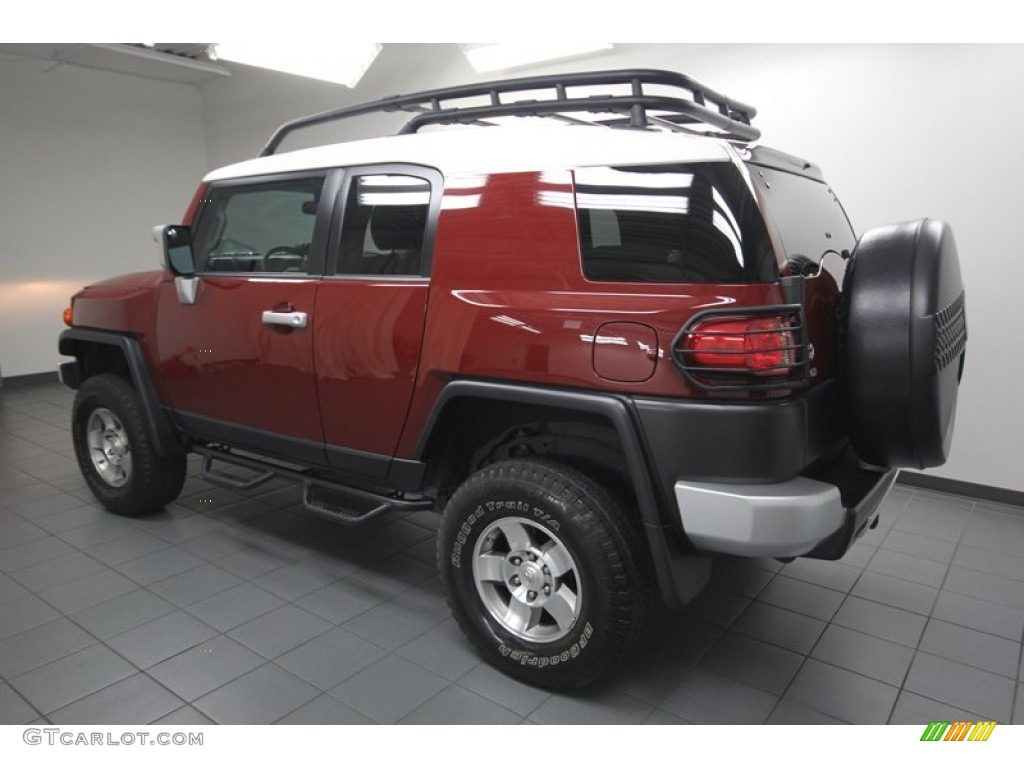 Brick Red 2010 Toyota FJ Cruiser 4WD Exterior Photo #83813308
