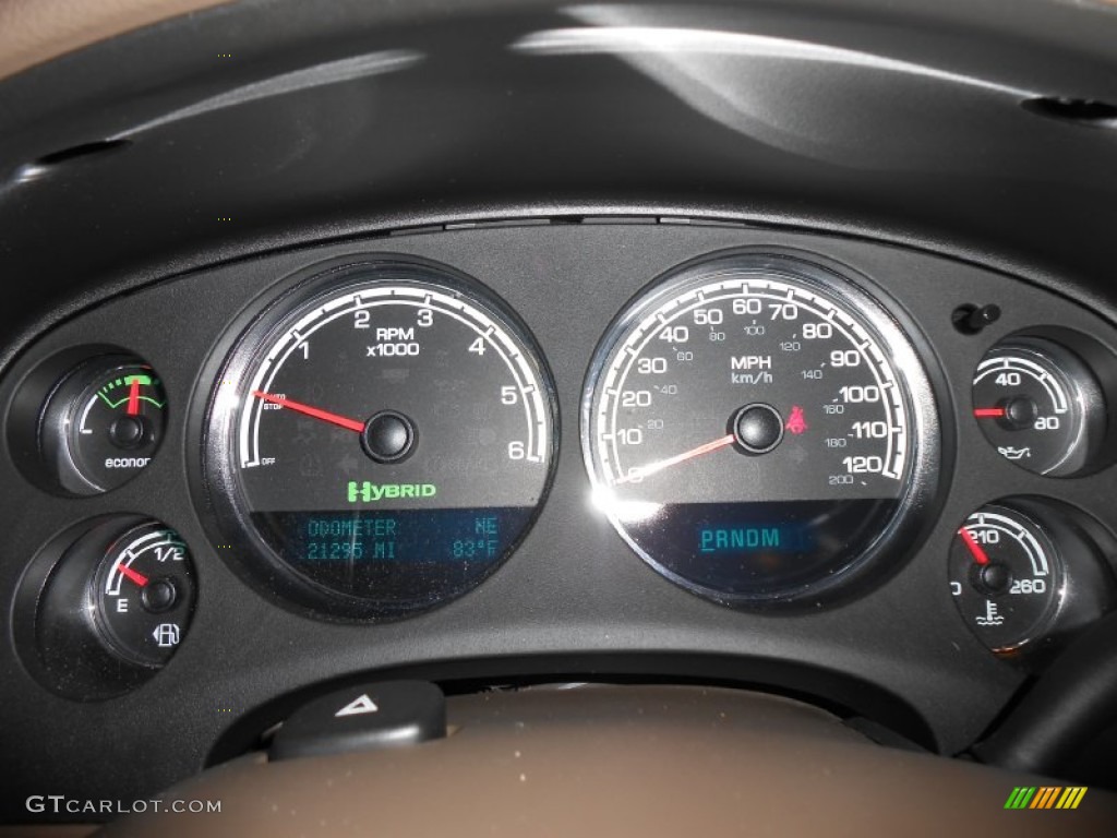 2012 Chevrolet Tahoe Hybrid 4x4 Gauges Photos