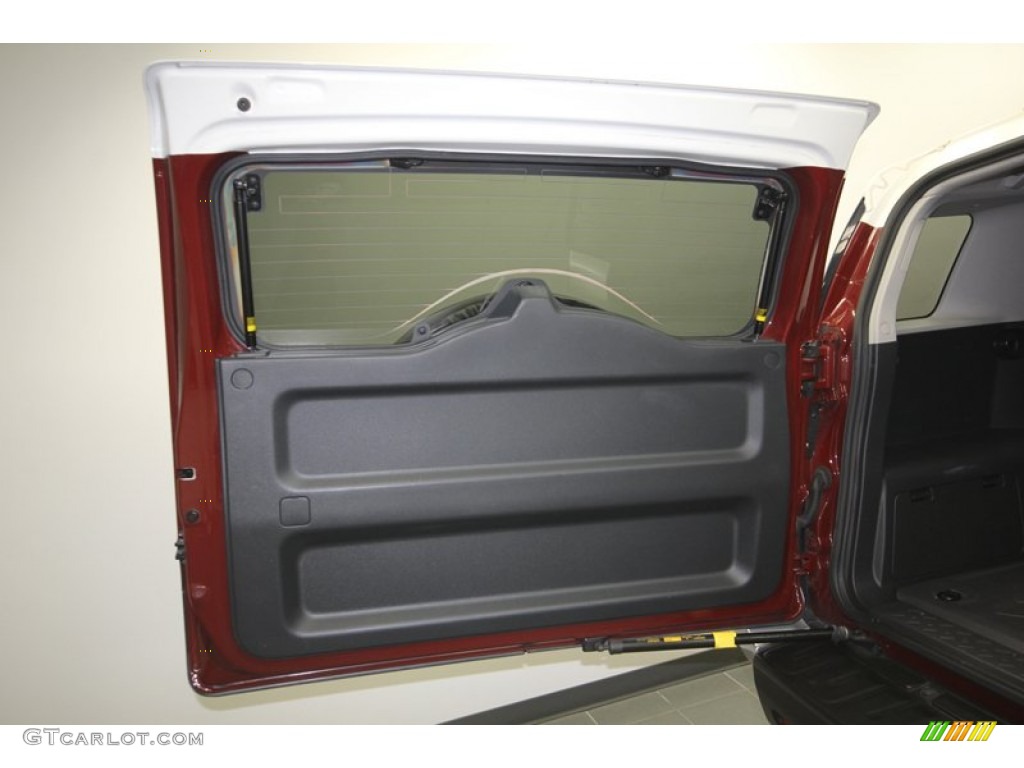 2010 Toyota FJ Cruiser 4WD Dark Charcoal Door Panel Photo #83813872