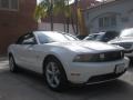 2010 Performance White Ford Mustang GT Premium Convertible  photo #1