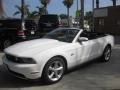 2010 Performance White Ford Mustang GT Premium Convertible  photo #23