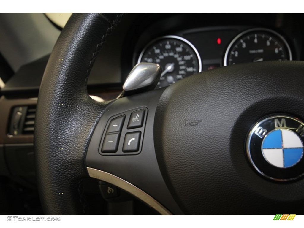 2008 3 Series 335i Coupe - Black Sapphire Metallic / Black photo #28
