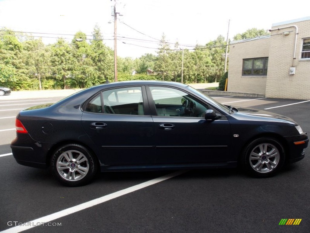 2006 9-3 2.0T Sport Sedan - Nocturne Blue Metallic / Parchment photo #6