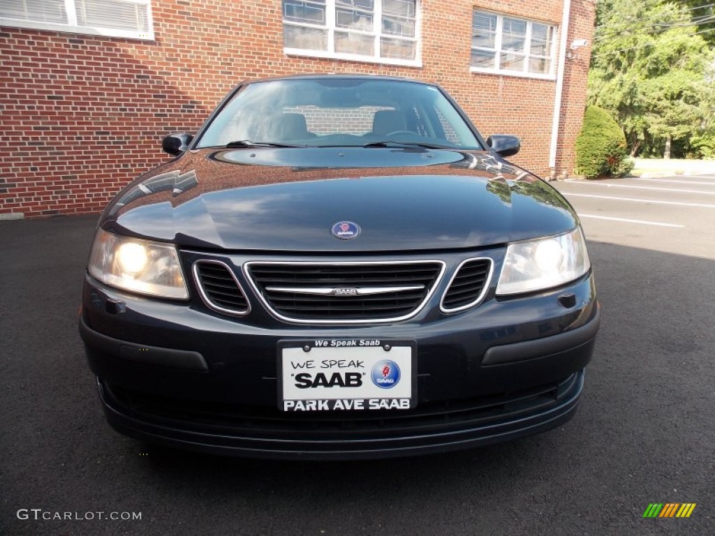 2006 9-3 2.0T Sport Sedan - Nocturne Blue Metallic / Parchment photo #9