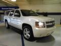 White Diamond Tricoat - Suburban LTZ 4x4 Photo No. 3
