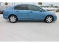 Atomic Blue Metallic 2006 Honda Civic LX Sedan Exterior