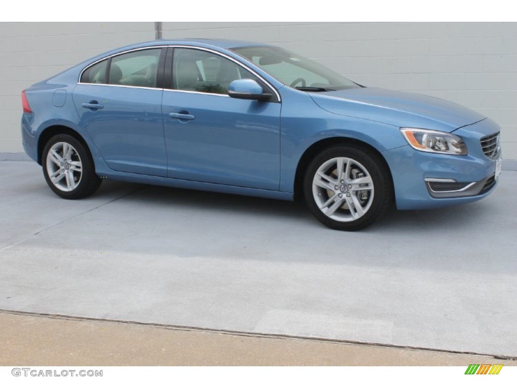 Power Blue Metallic 2014 Volvo S60 T5 Exterior Photo #83817232