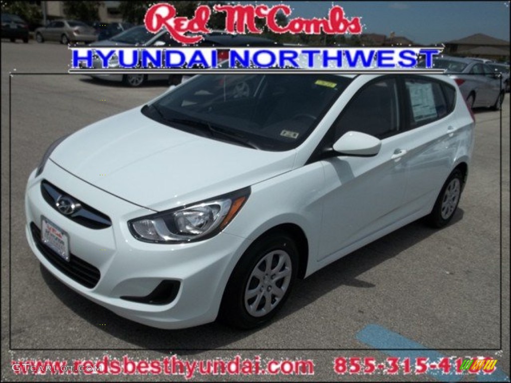 Century White Hyundai Accent