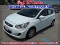 2013 Century White Hyundai Accent GS 5 Door  photo #1