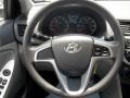 2013 Century White Hyundai Accent GS 5 Door  photo #13