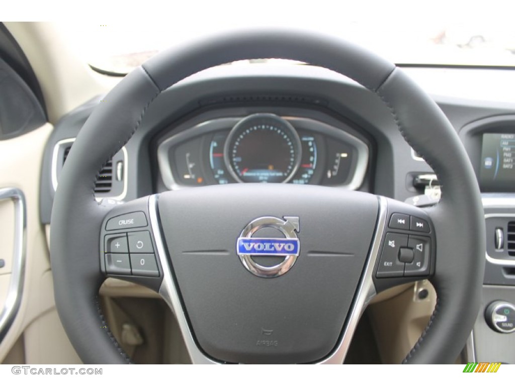 2014 S60 T5 - Power Blue Metallic / Soft Beige photo #21