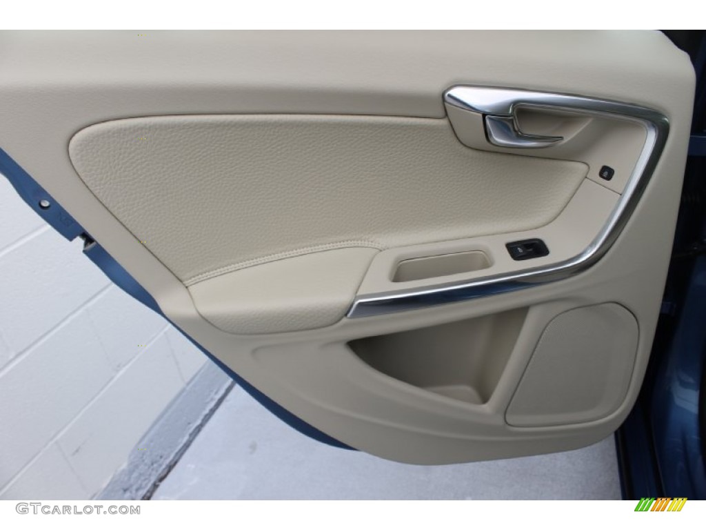 2014 Volvo S60 T5 Soft Beige Door Panel Photo #83817760