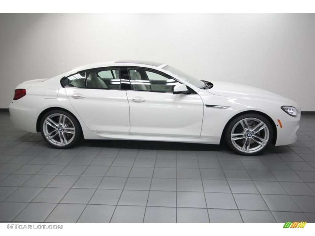Alpine White 2014 BMW 6 Series 640i Gran Coupe Exterior Photo #83817857