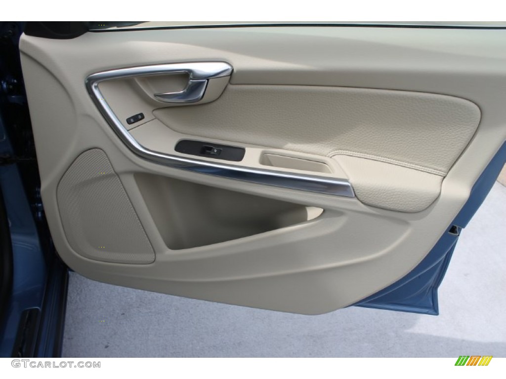 2014 Volvo S60 T5 Soft Beige Door Panel Photo #83817889