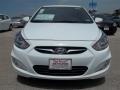 2013 Century White Hyundai Accent SE 5 Door  photo #2