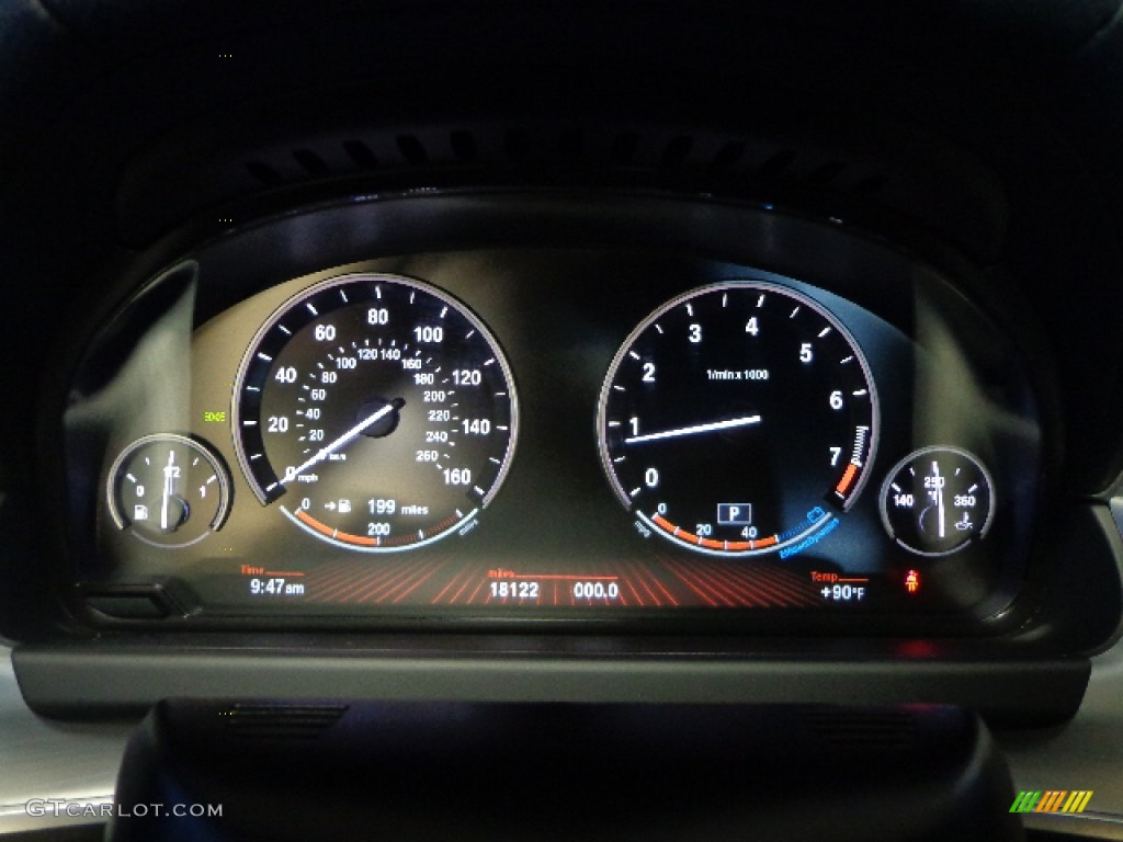 2012 BMW 6 Series 650i xDrive Convertible Gauges Photo #83819656
