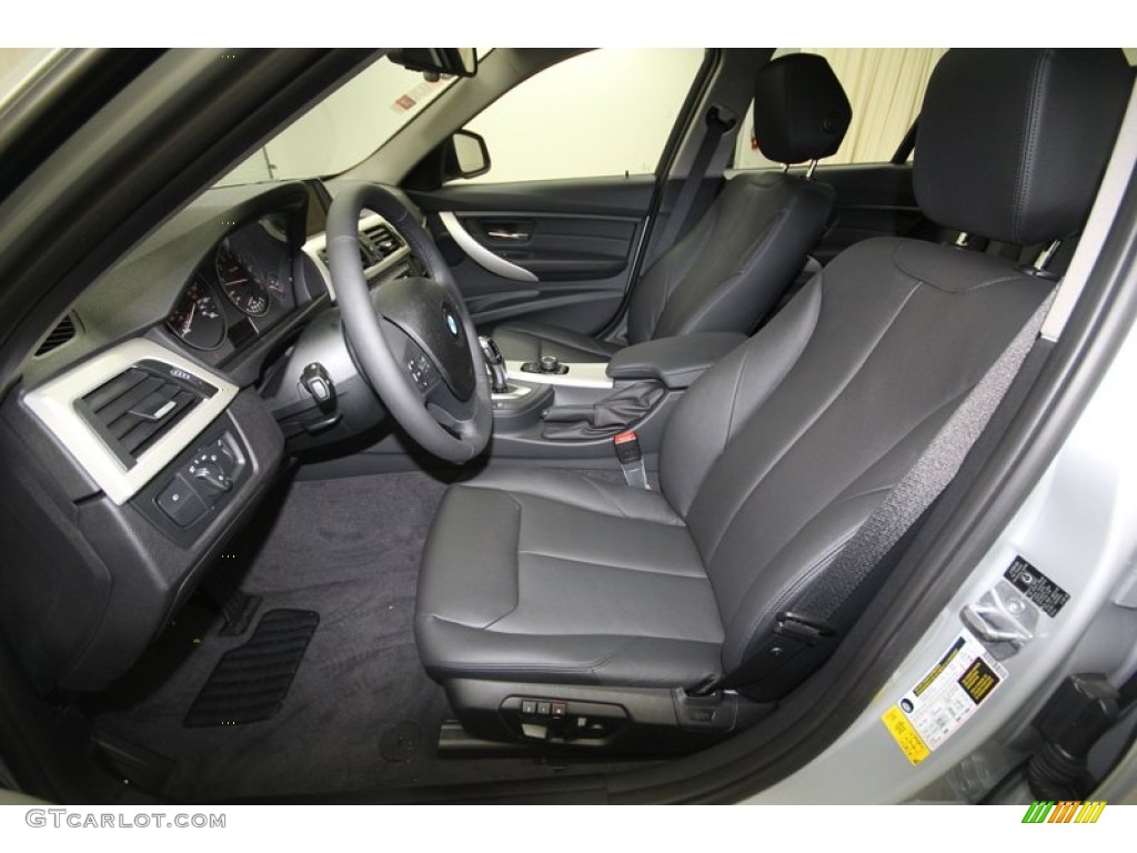 2013 3 Series 328i Sedan - Glacier Silver Metallic / Black photo #3