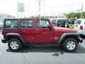 Deep Cherry Red Crystal Pearl - Wrangler Unlimited Sport 4x4 Right Hand Drive Photo No. 6
