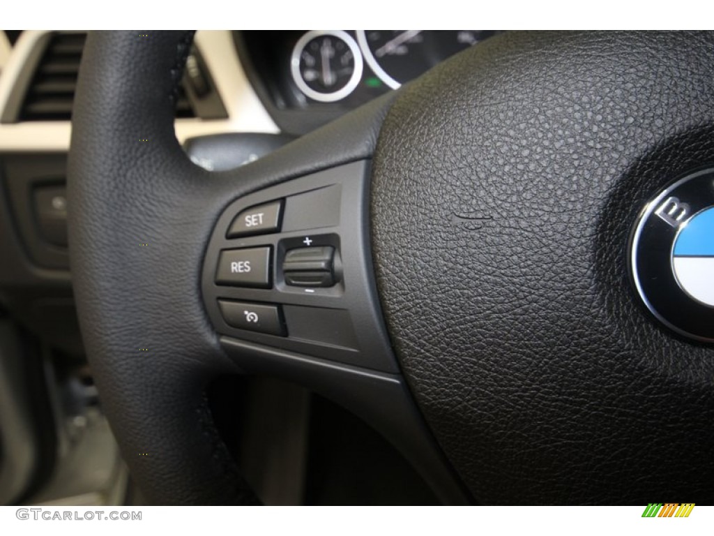 2013 3 Series 328i Sedan - Glacier Silver Metallic / Black photo #26
