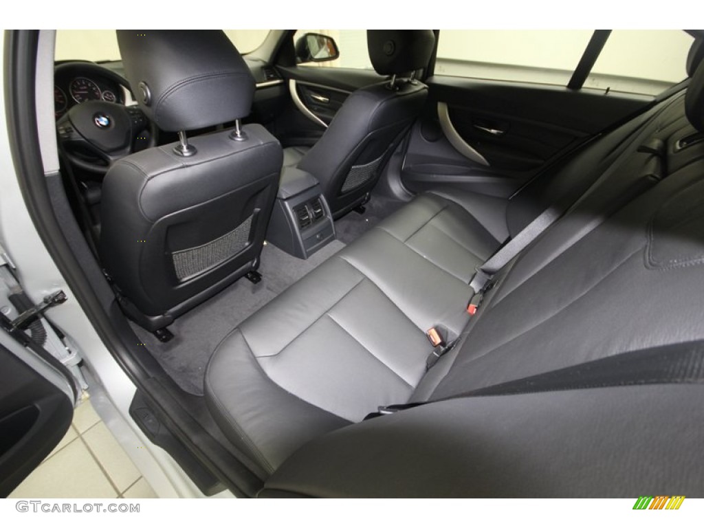 2013 3 Series 328i Sedan - Glacier Silver Metallic / Black photo #28