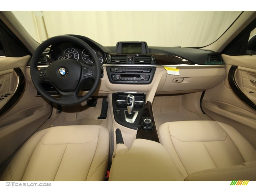 2013 3 Series 328i Sedan - Alpine White / Venetian Beige photo #4