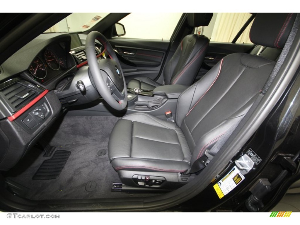 2013 3 Series 328i Sedan - Black Sapphire Metallic / Black photo #3