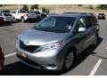 2011 Silver Sky Metallic Toyota Sienna LE AWD  photo #4