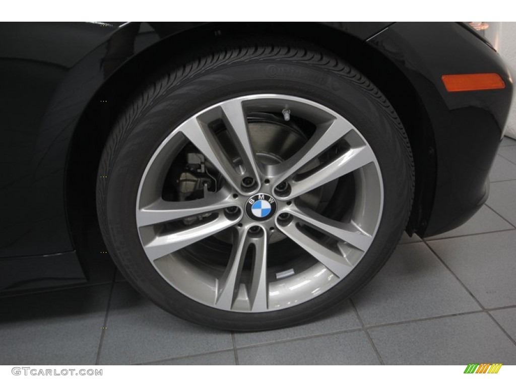2013 3 Series 328i Sedan - Black Sapphire Metallic / Black photo #7