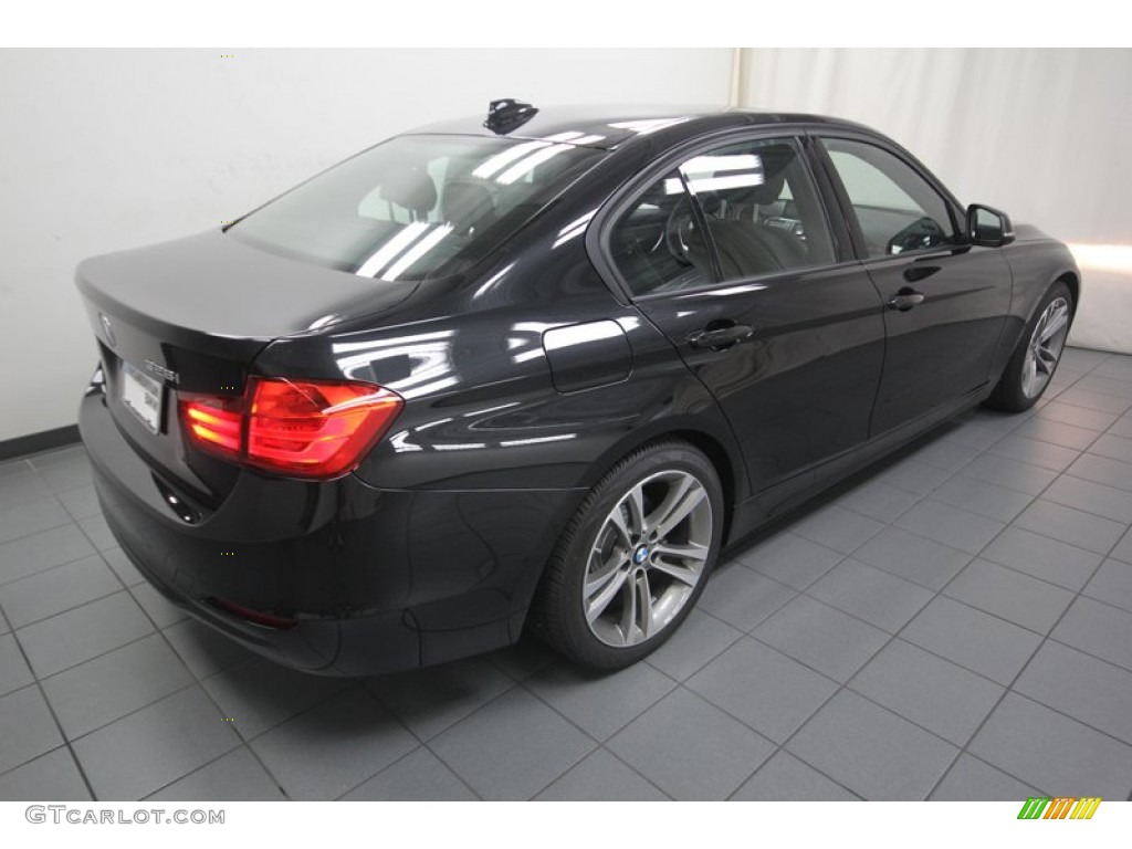 2013 3 Series 328i Sedan - Black Sapphire Metallic / Black photo #8