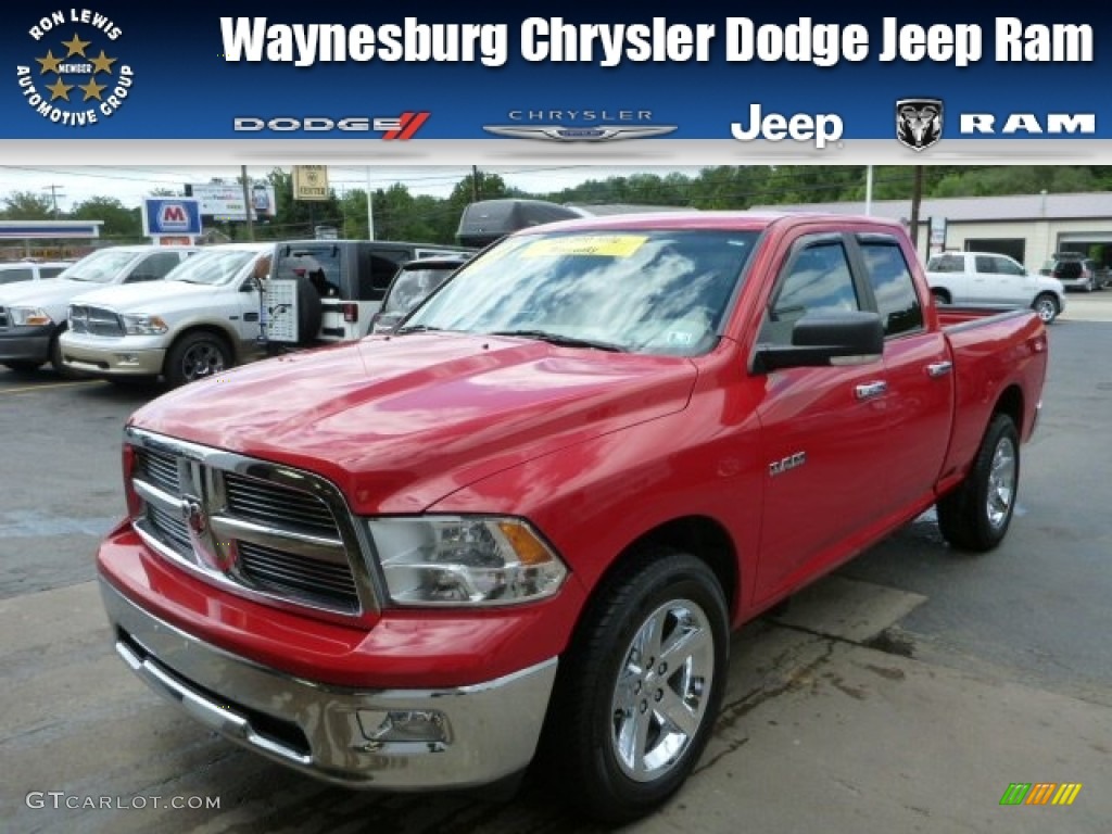 Flame Red Dodge Ram 1500