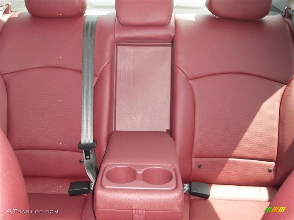 2013 Hyundai Sonata Limited Rear Seat Photos