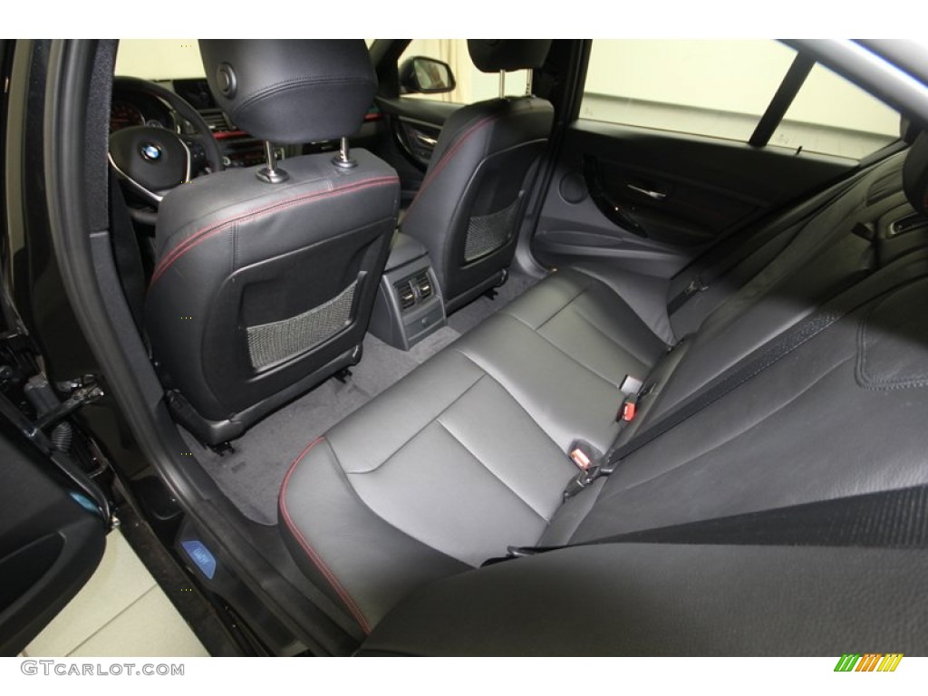 2013 3 Series 328i Sedan - Black Sapphire Metallic / Black photo #28