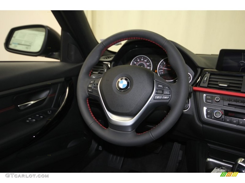 2013 3 Series 328i Sedan - Black Sapphire Metallic / Black photo #30
