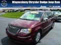 Deep Crimson Crystal Pearlcoat 2008 Chrysler Town & Country Limited