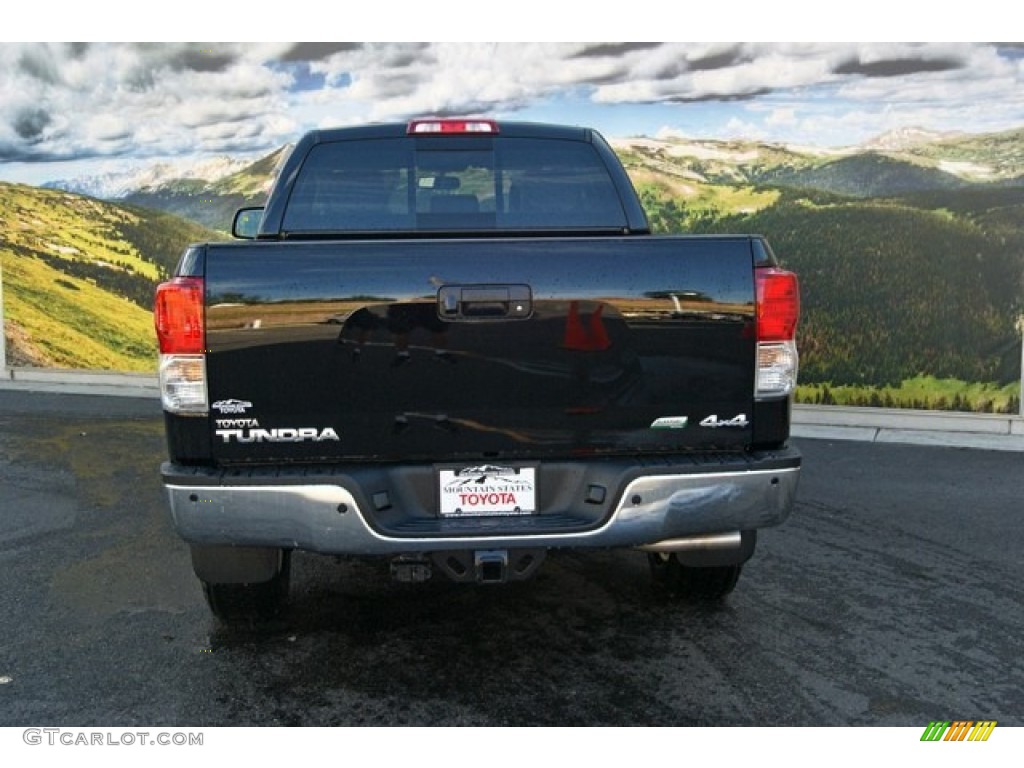 2013 Tundra Limited Double Cab 4x4 - Black / Red Rock photo #4