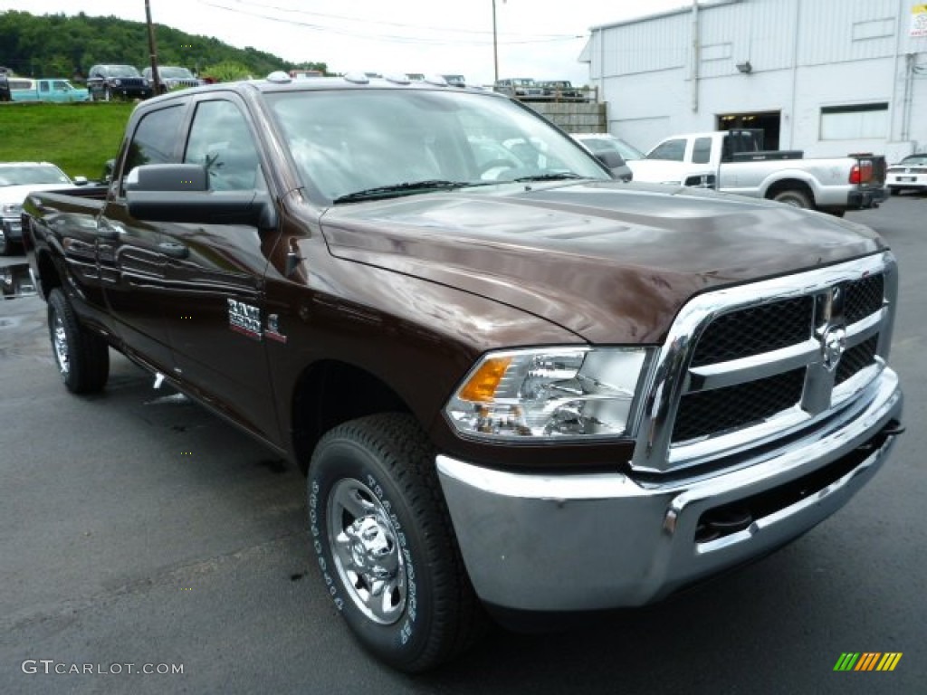 Western Brown 2013 Ram 2500 Tradesman Crew Cab 4x4 Exterior Photo #83824480