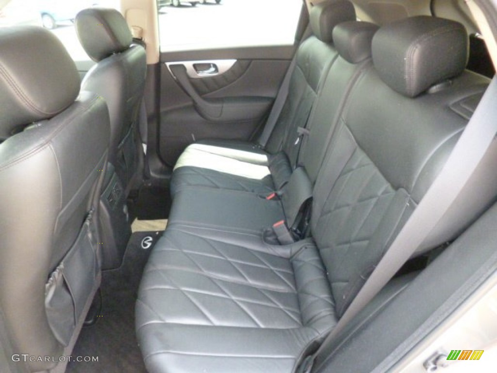 2009 Infiniti FX 35 AWD Rear Seat Photos