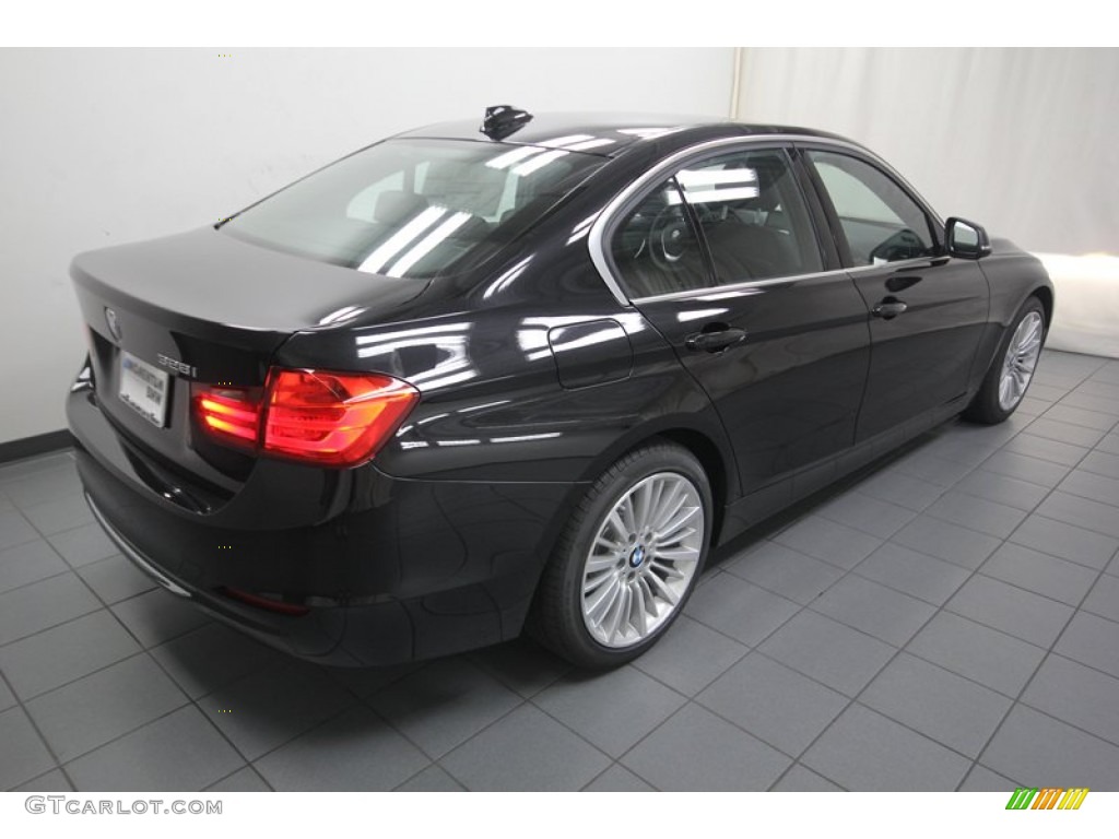 2013 3 Series 328i Sedan - Black Sapphire Metallic / Black photo #8